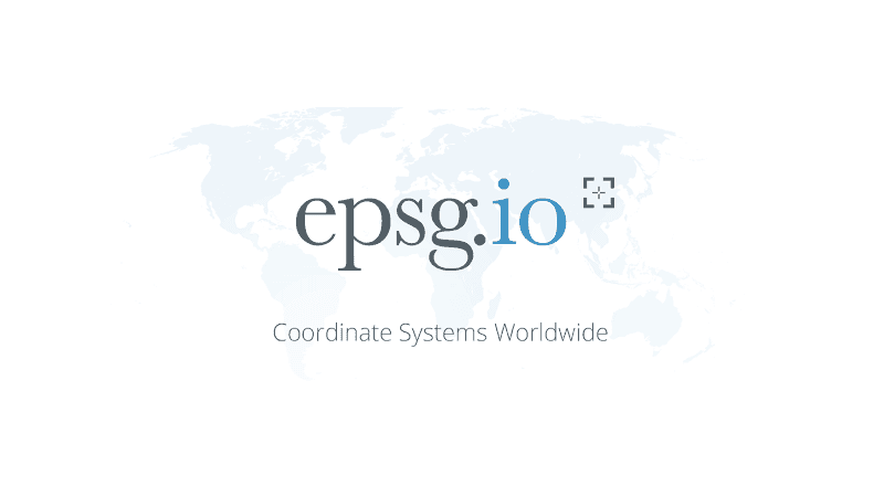 Find EPSG coordinate systems worldwide 