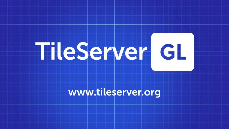 TileServer GL on-prem map server with GL JSON styles