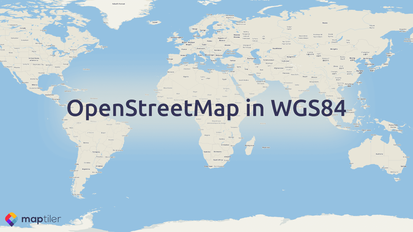 OpenStreetMap in WGS84