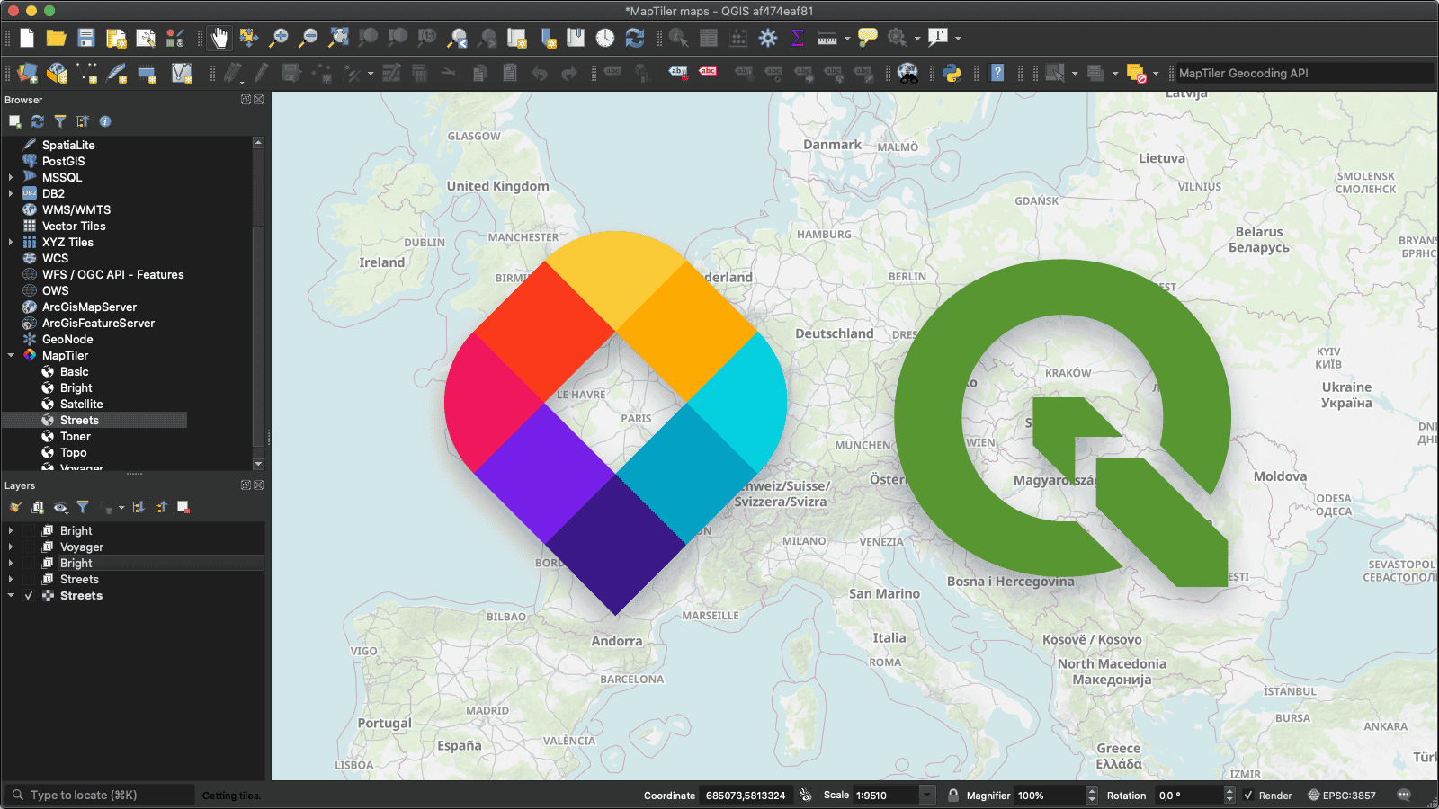 QGIS free plugin with custom maps