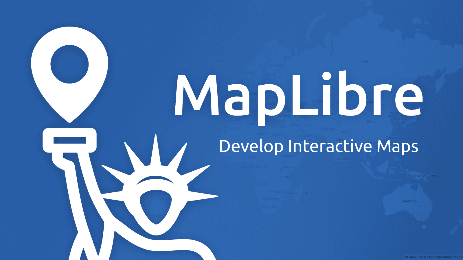 MapLibre open-source map library 