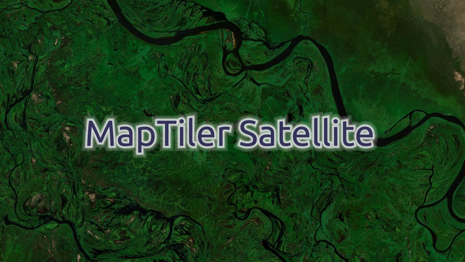Global satellite map for download