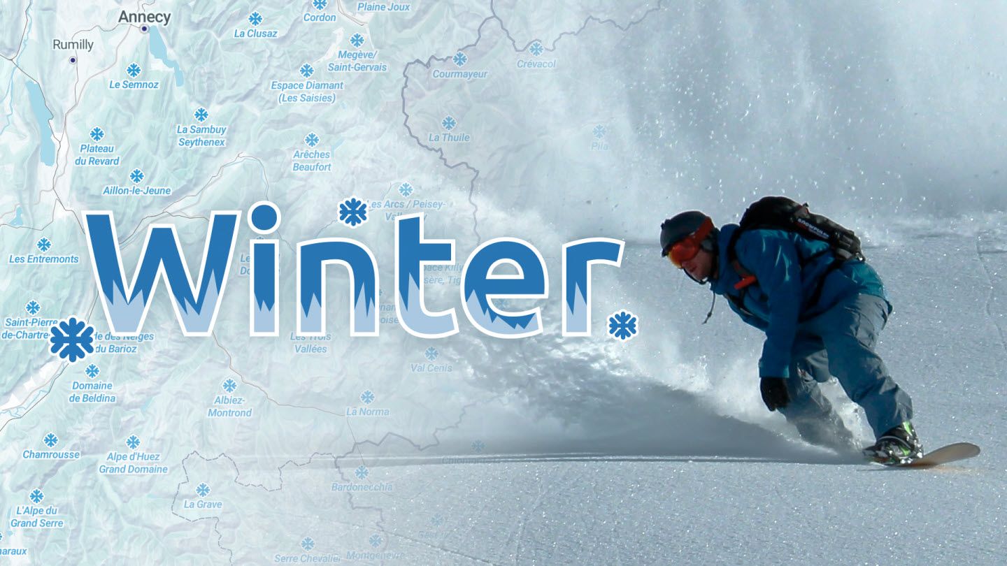Develop map portal for skiing and cross-country skiing