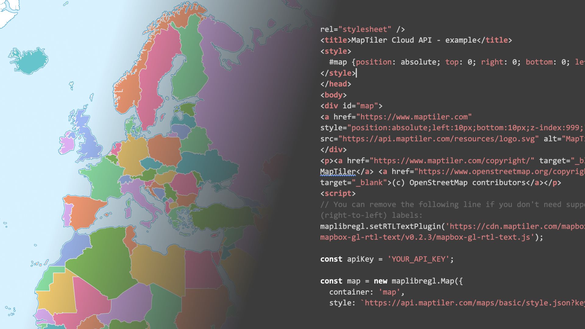 Maps API for developers