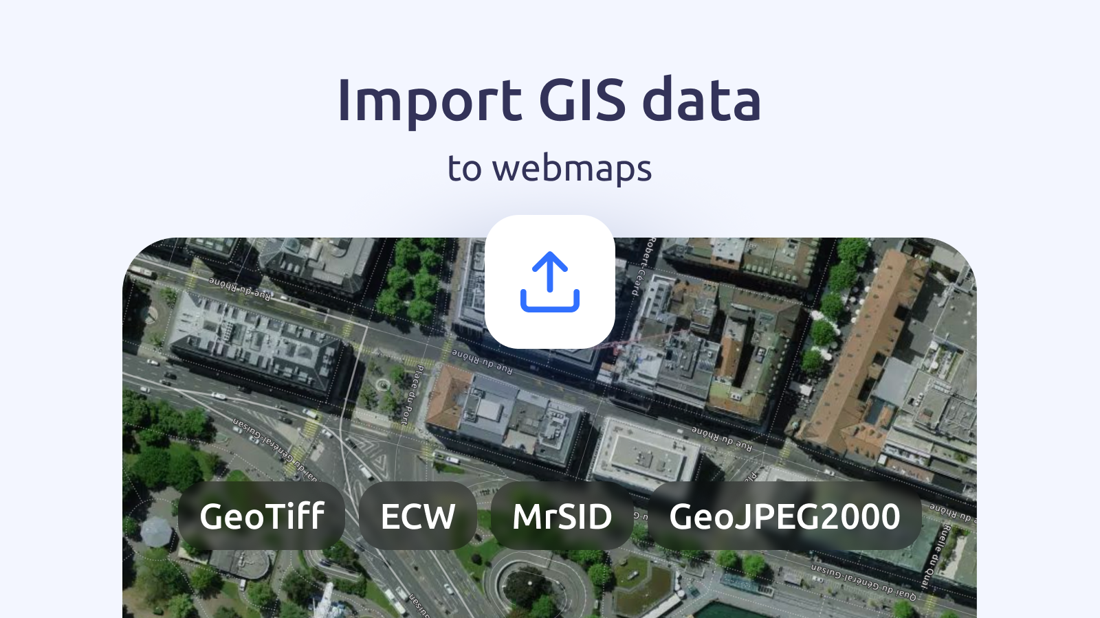 Import GIS data to MapTiler Cloud