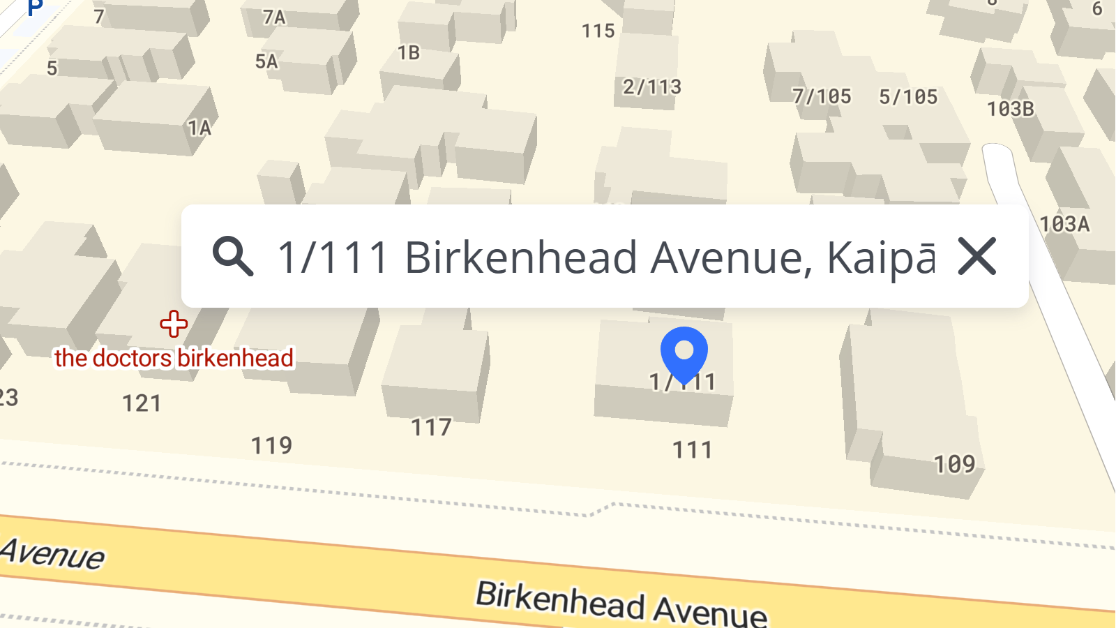 Intelligent searching for places with a slash in their name