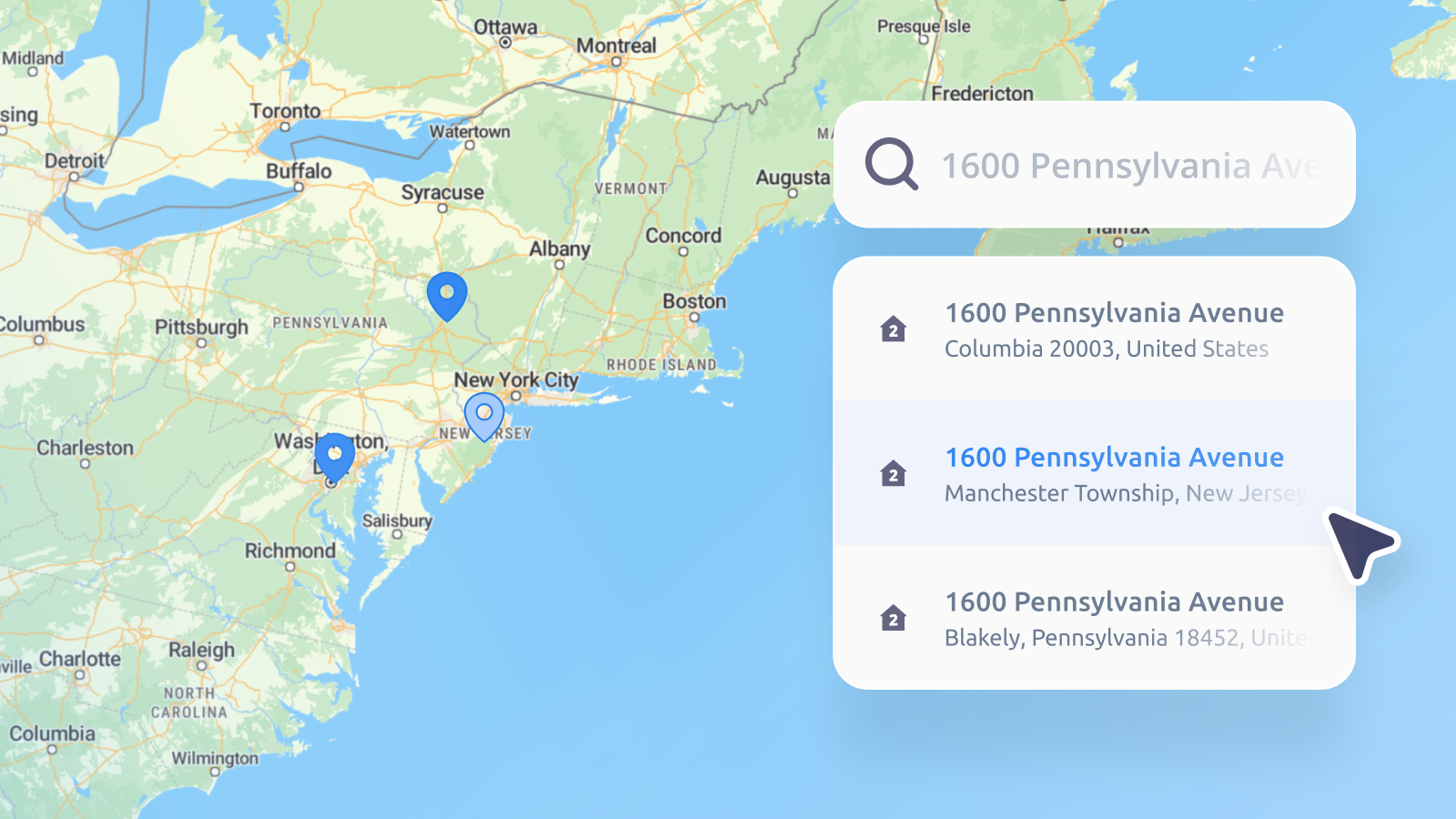 MapTiler News - We’ve Improved Your Placename Searches
