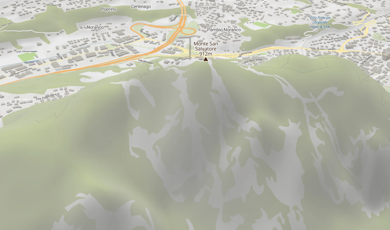 3D map view