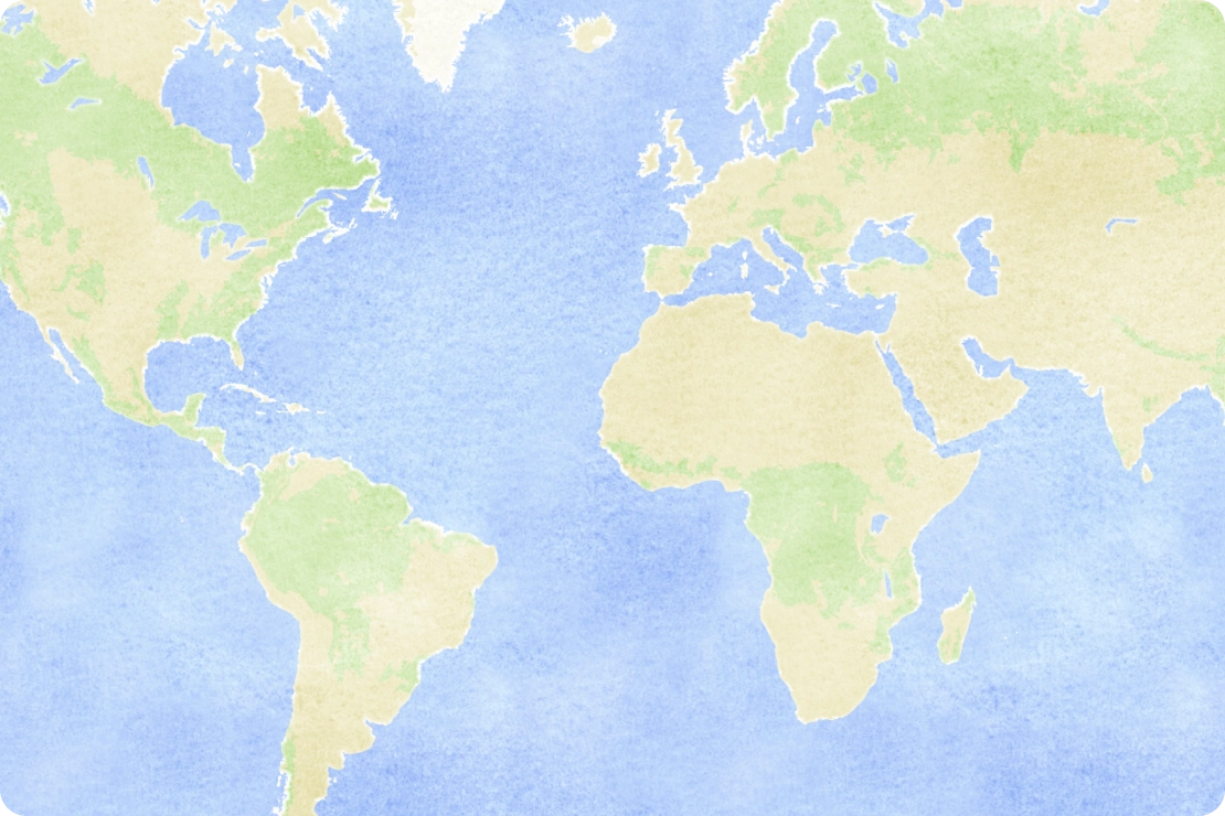 Aquarelle global map