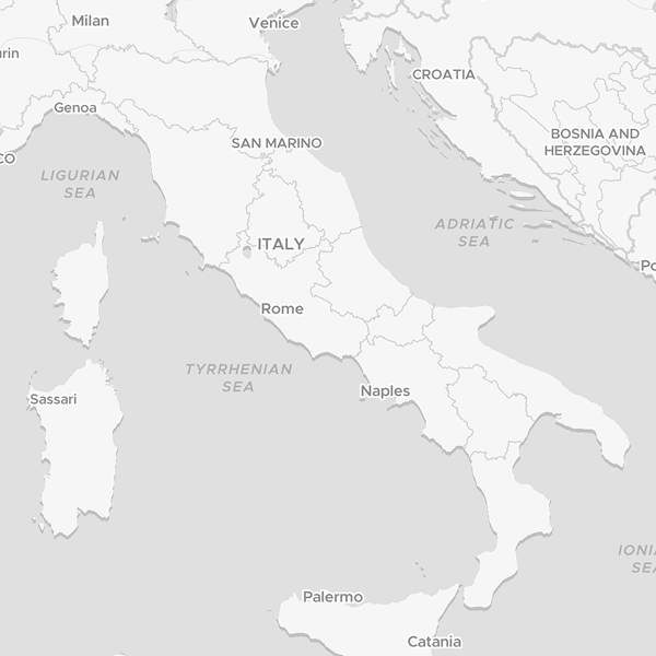 Dataviz light map style