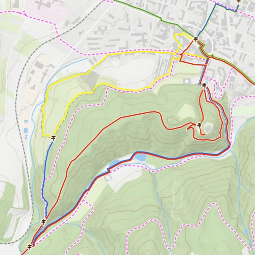 Hiking map