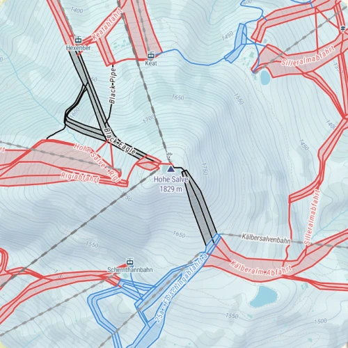 Piste map