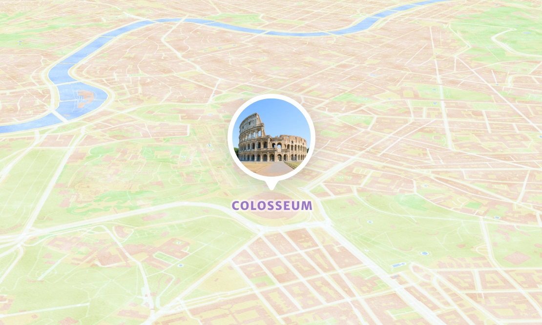 Aquarelle historical city