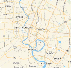 map of Bangkok