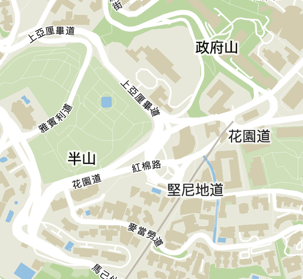 Basic map with Chinese labels