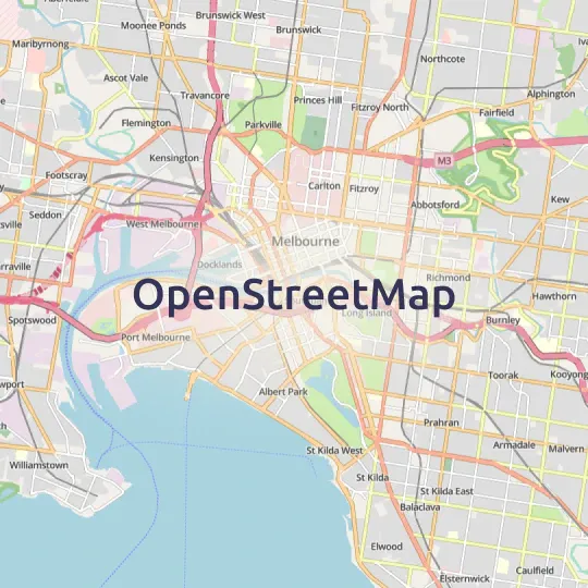 OpenStreetMap map style
