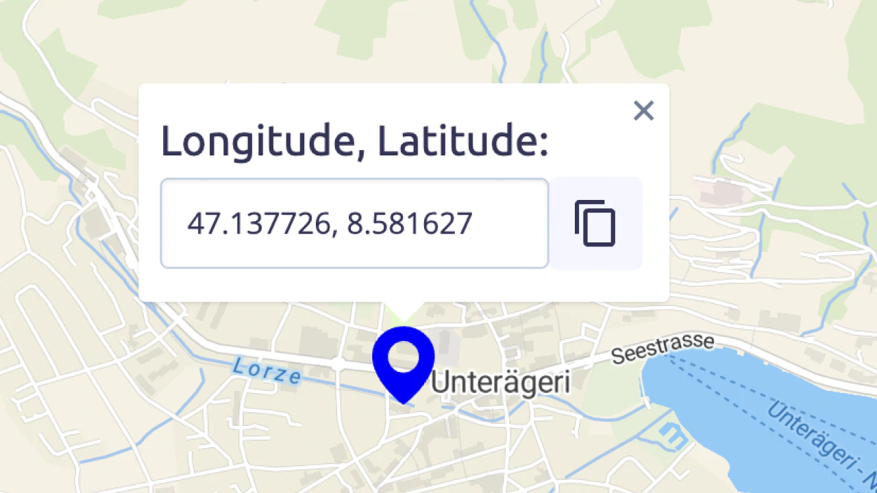 Coordinates finder
