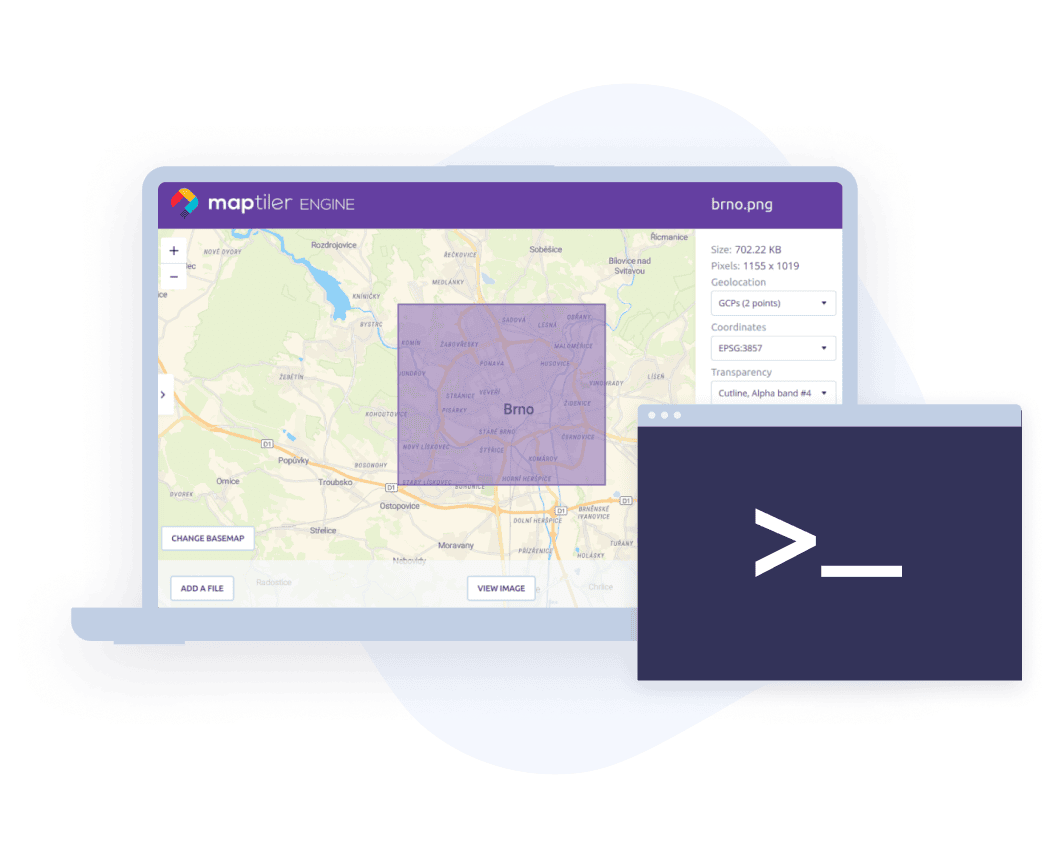 MapTiler Engine command line