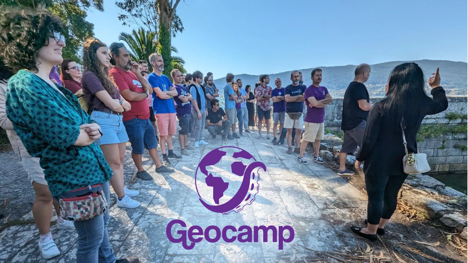 GeoCamp ES group of attendees