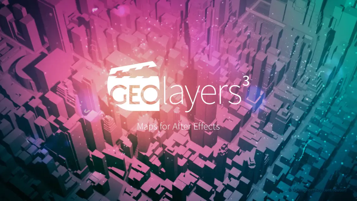Geolayers plugin for Adobe After Effects