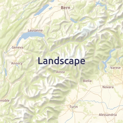 Landscape map
