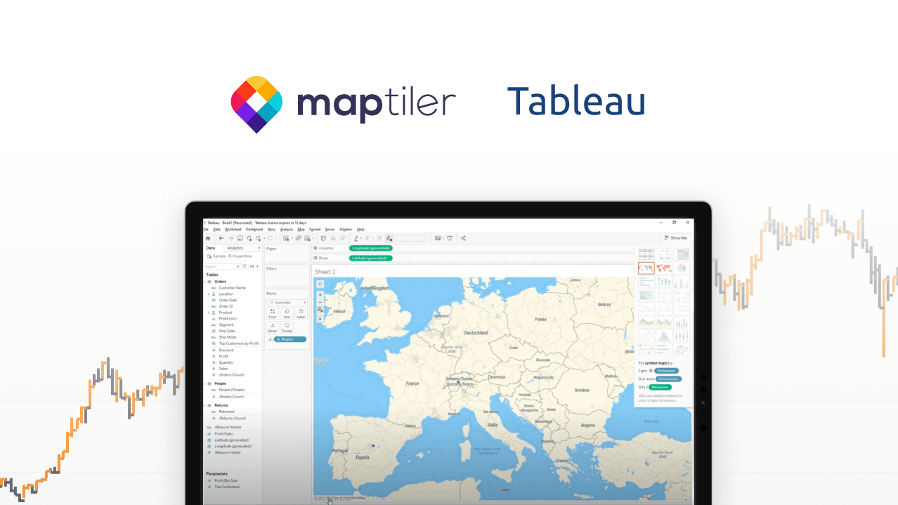 MapTiler and Tableau