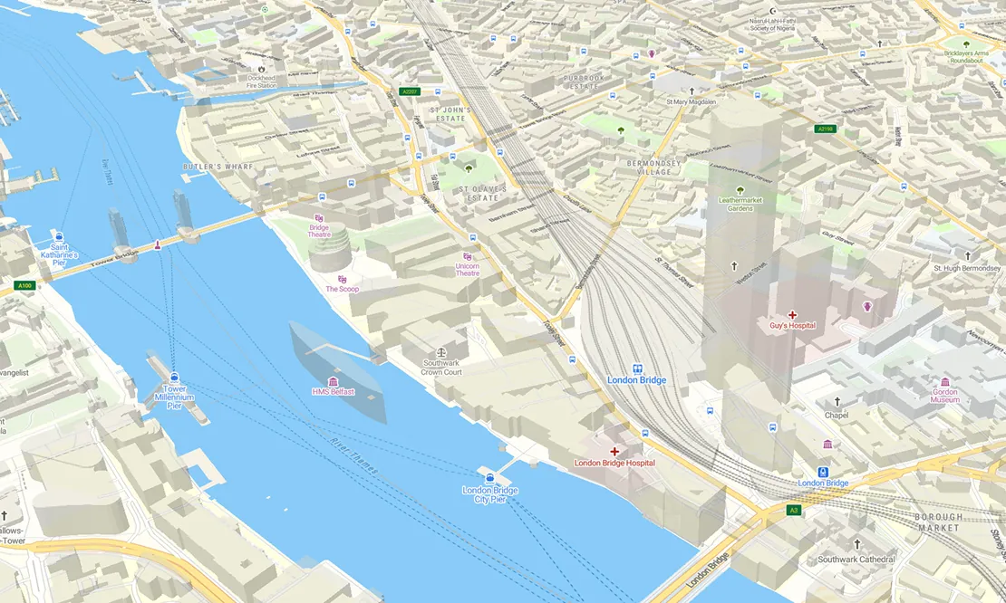 3D buildings