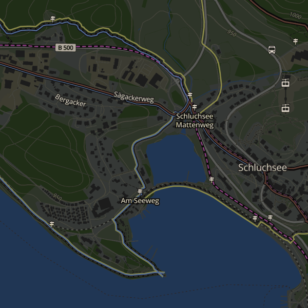 Dark Outdoor Activity Maps