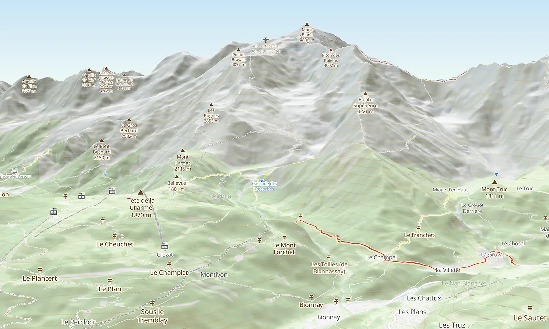3D outdoor maps