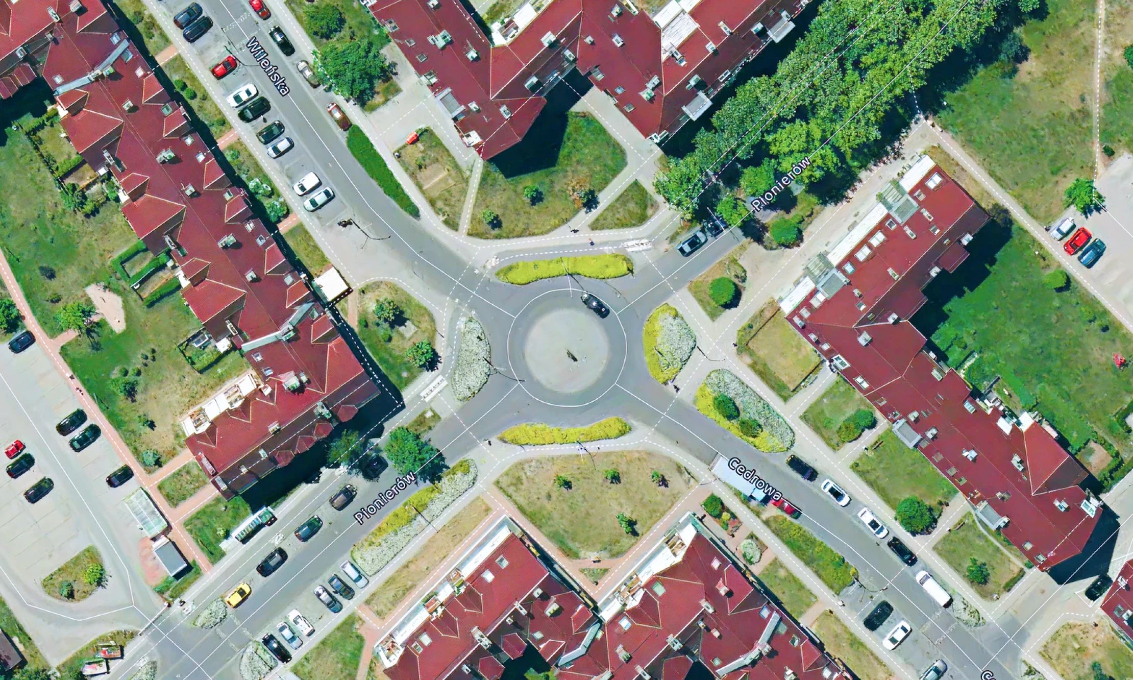 High-res satellite map