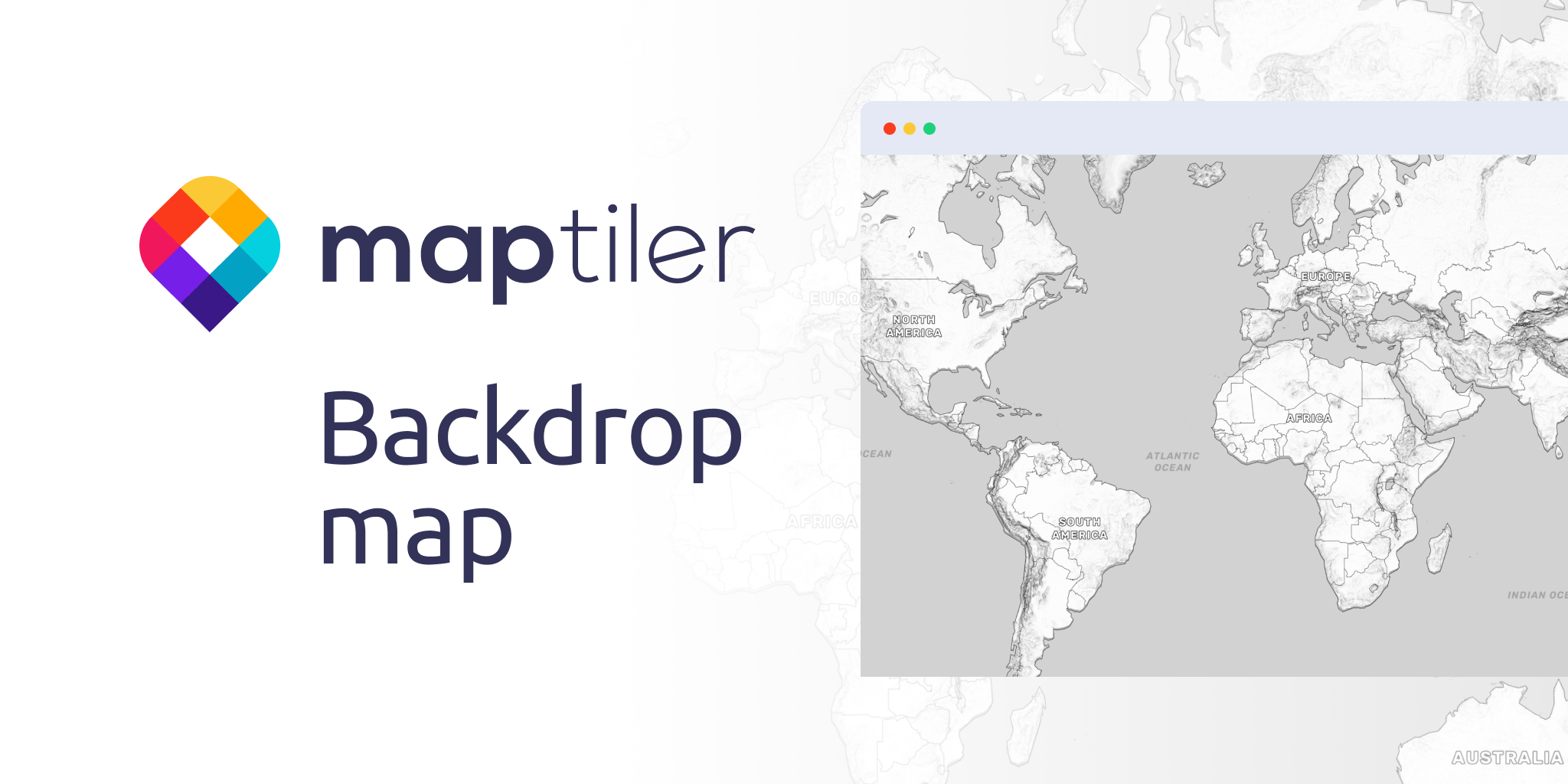 Backdrop | Base maps for weather visualizations | MapTiler