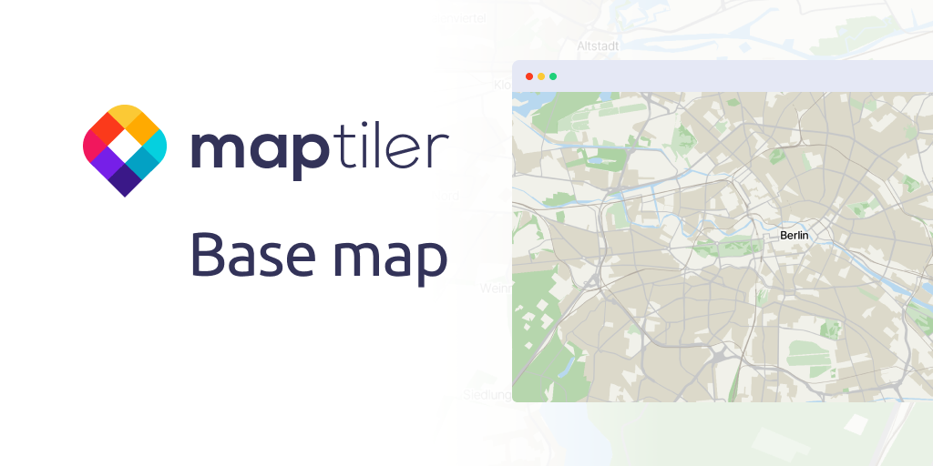 Base | A lightweight basemap for overlaying your geodata | MapTiler