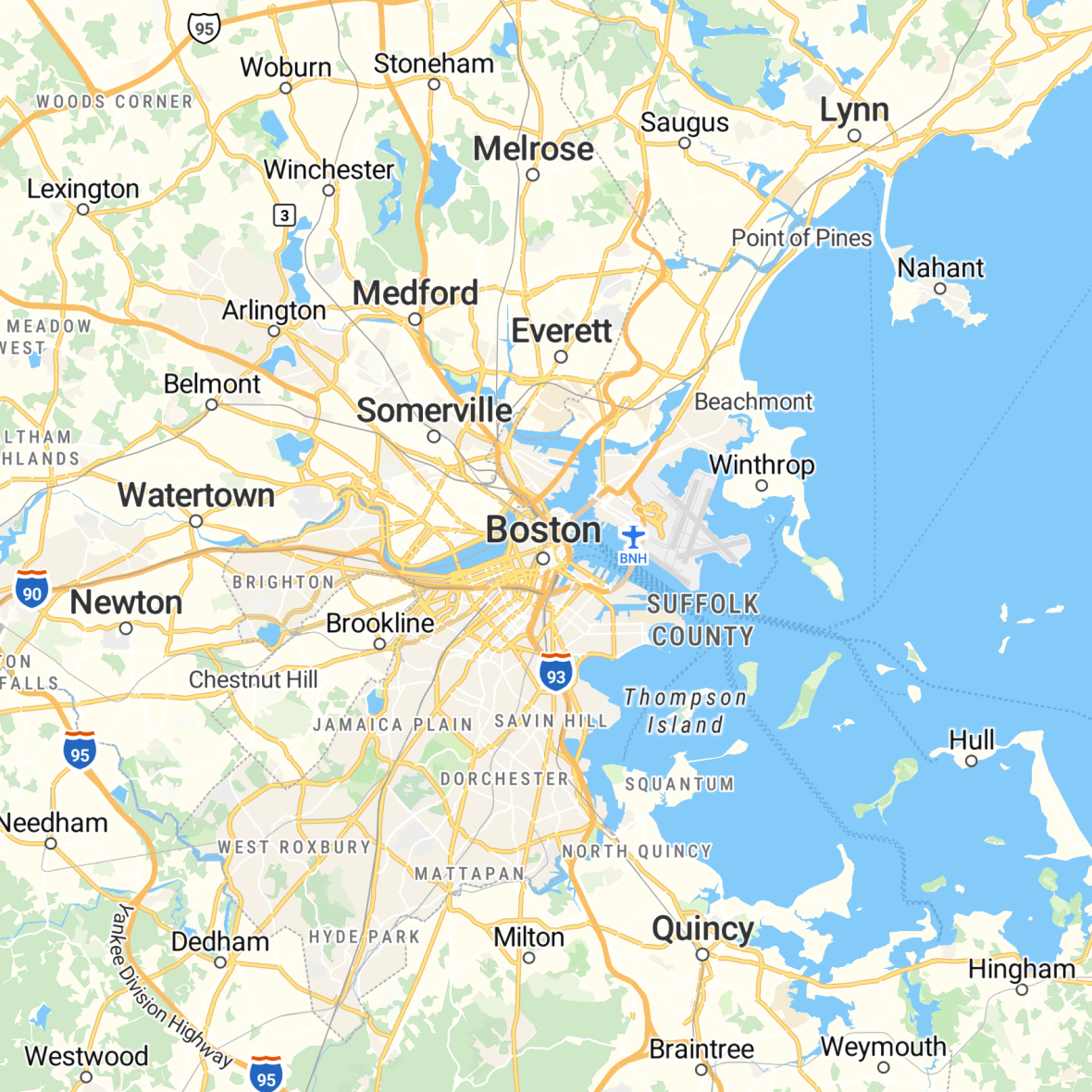 MapTiler's Streets Default version