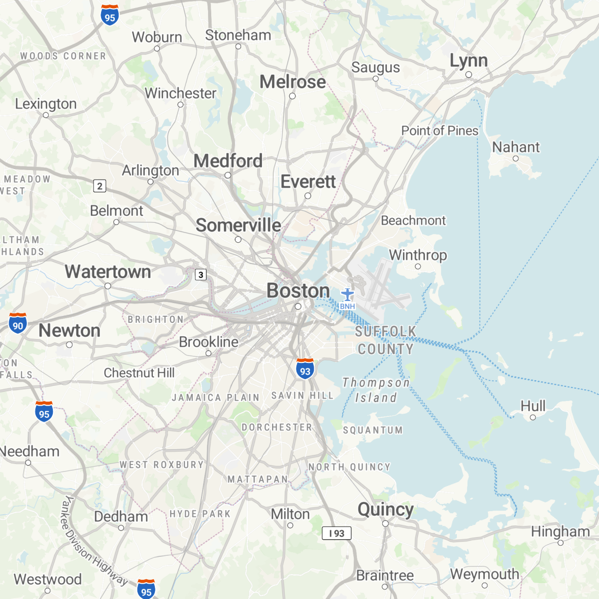 MapTiler's Streets Pastel version