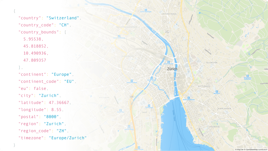 Mapa del centro para la ubicación del visitante
