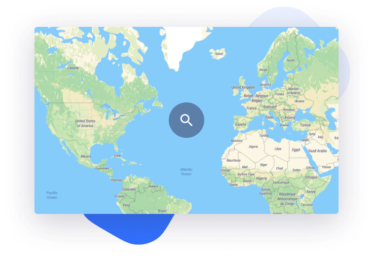 Immagine della mappa globale