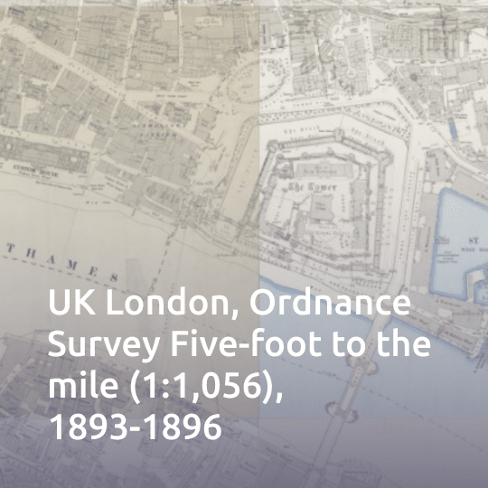 UK Great Britain Map Ordnance Survey