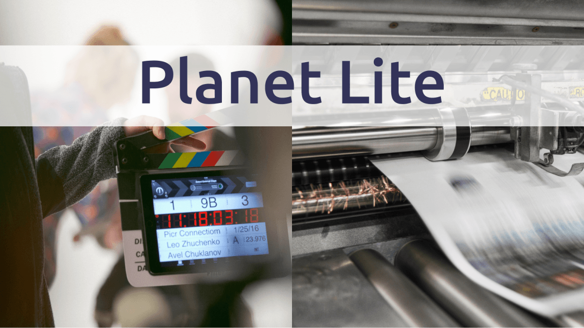 Planet lite - maps for printing a videos
