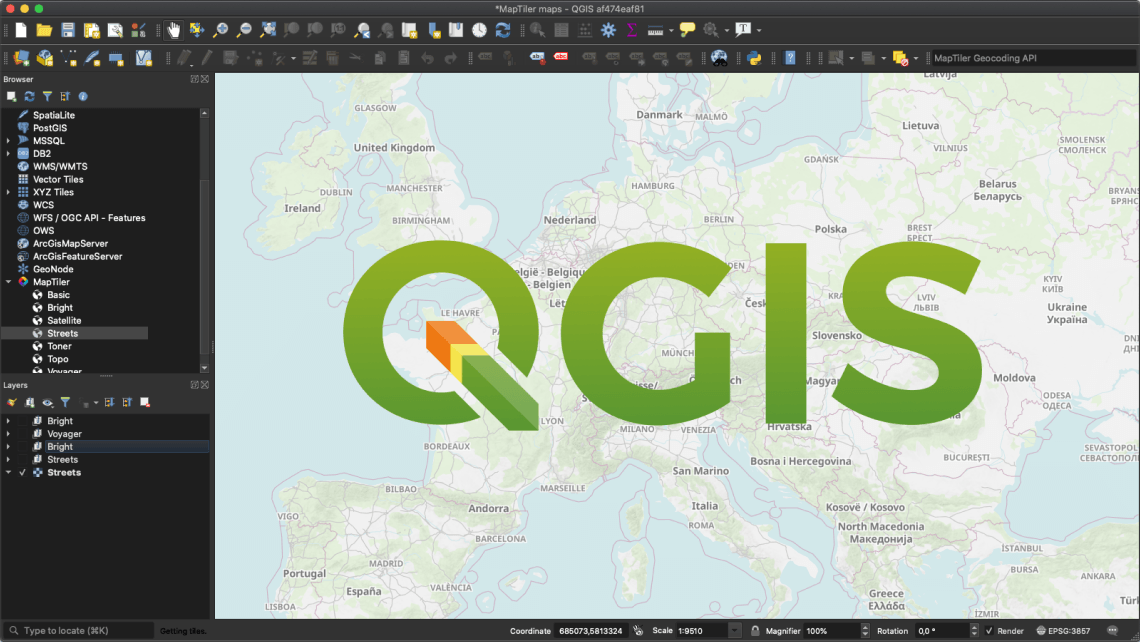 Complemento de Qgis para el software SIG de escritorio