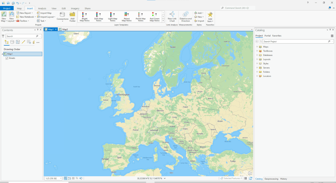 Mappe MapTiler in ArcGIS