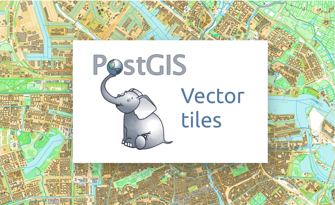 postgis database for loading vector tiles from a database