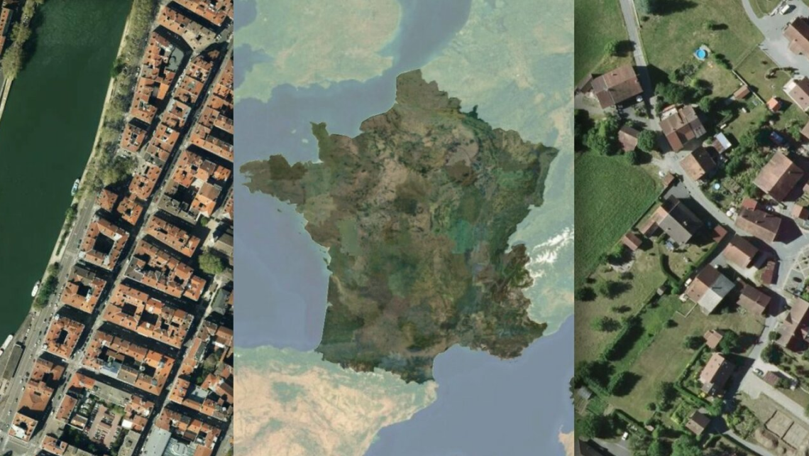 mapa detallado por satélite y aéreo de alta resolución de todo el mundo
