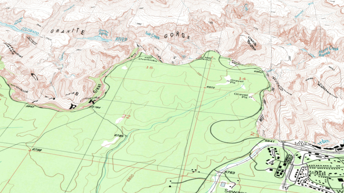 独自のマップを持つ3D地形