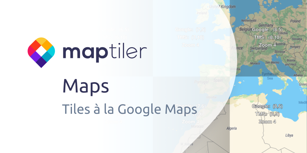 Tiles à la Google Maps Coordinates, Tile Bounds and Projection MapTiler