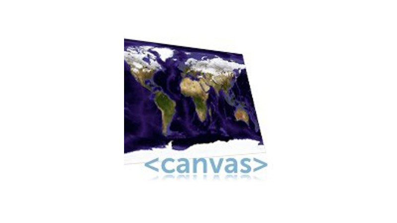 Warping maps: map reprojection on HTML5 Canvas image
