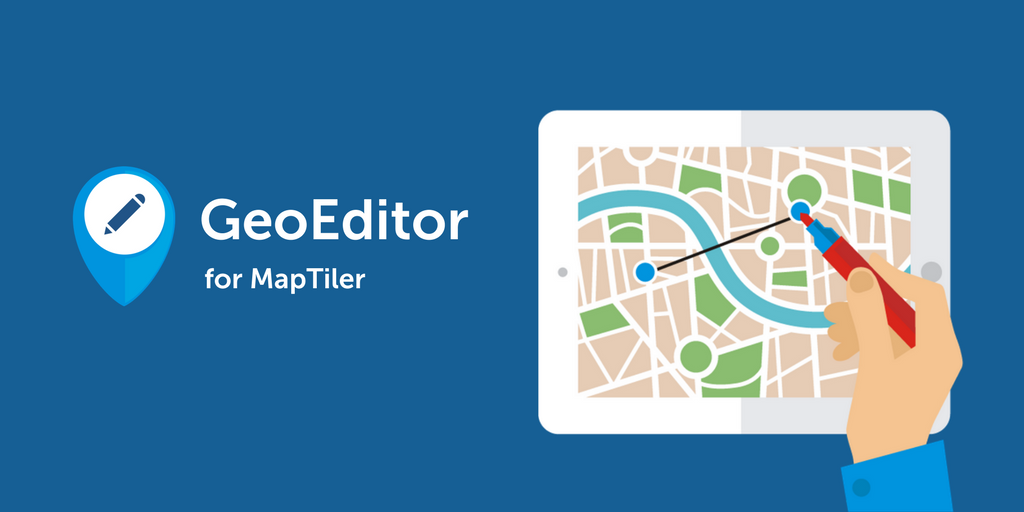 GeoEditor mobile app for MapTiler image