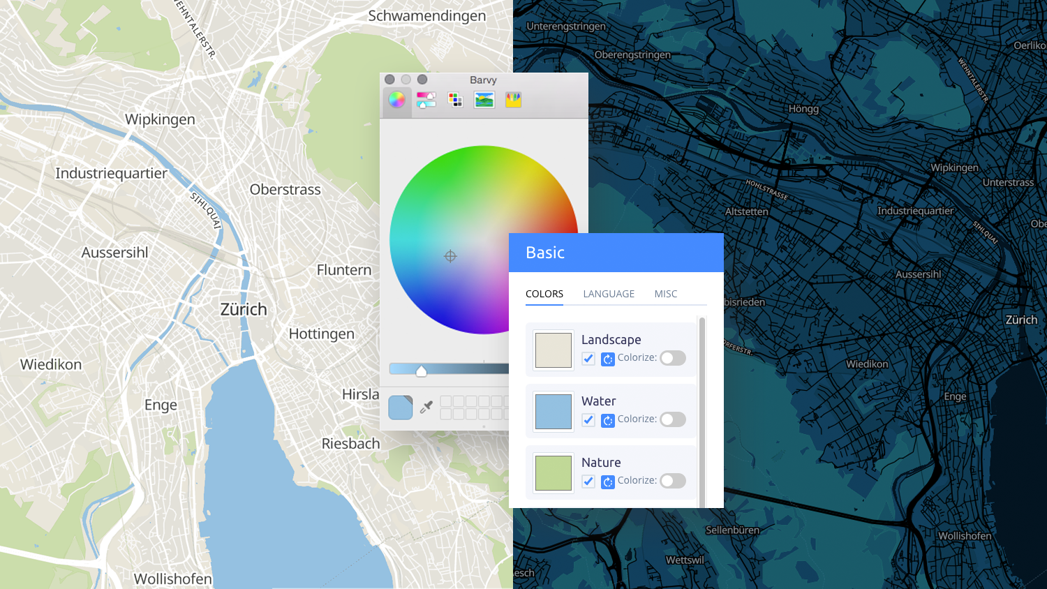 Customize your map in MapTiler Cloud image