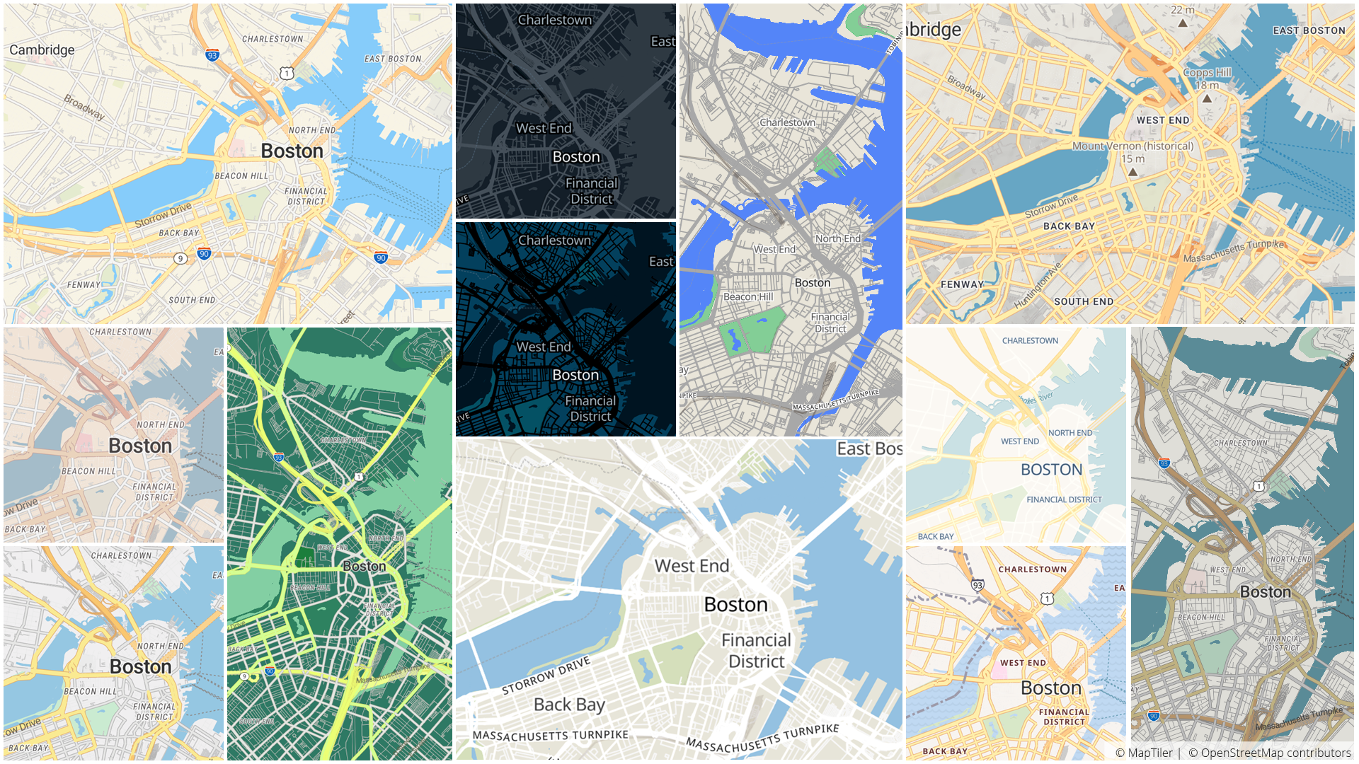 Design own map with five clicks image