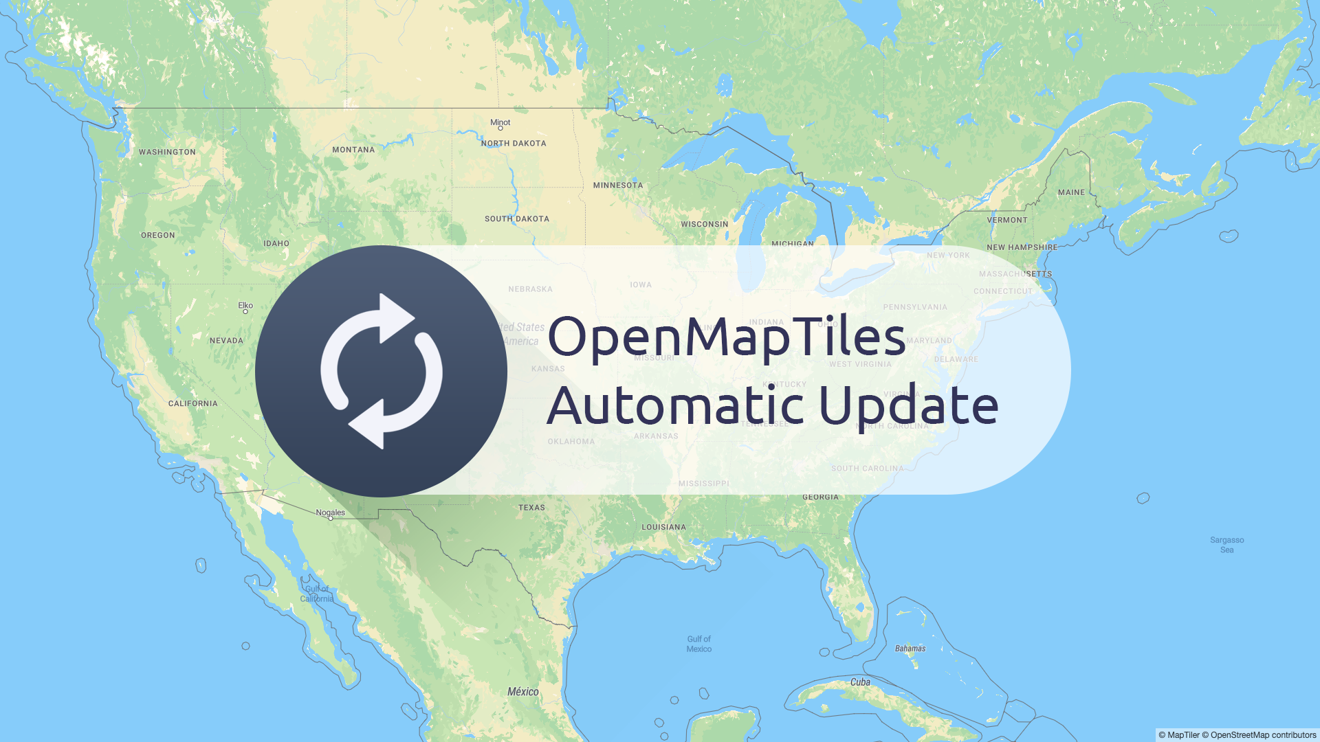 OpenMapTiles automatic updates image