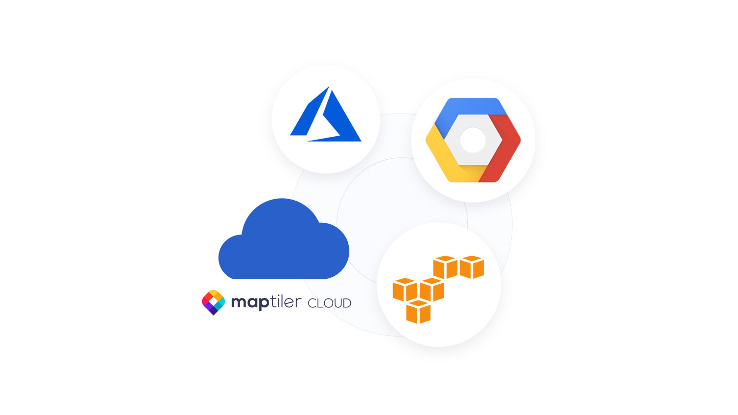 Millions of map tiles into a bucket with MapTiler CloudPush image